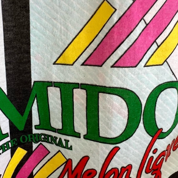 Vintage Midori Melon Liqueur T-shirt - Picture 7 of 8